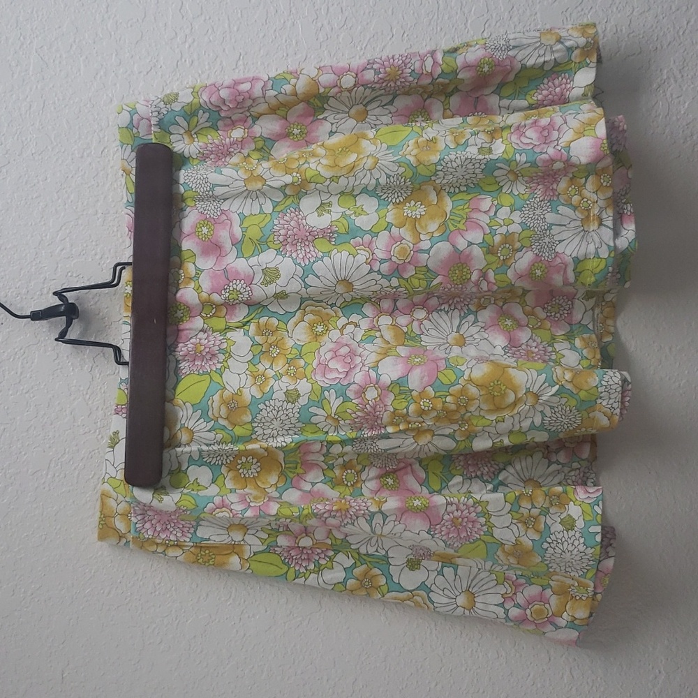 Forever 21 Floral Daisy Skirt Retro EUC